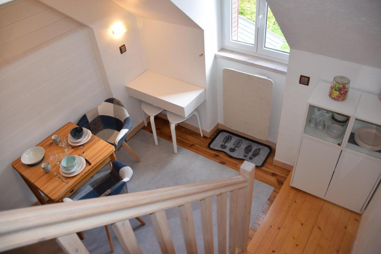 Petit Duplex De Charme Sous Les Toits Du Mont-Dore Extérieur photo